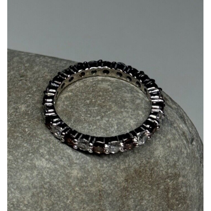 925 Sterling Silver CZ Ring Size 5.5