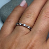 925 Sterling Silver CZ Ring Size 5.5