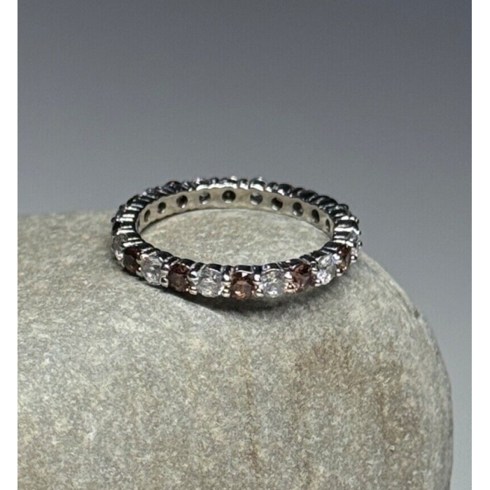 925 Sterling Silver CZ Ring Size 5.5