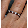 925 Sterling Silver CZ Ring Size 5.5