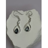 925 Sterling Silver Alexandrite Earrings Length 1.8 Inch