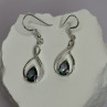 925 Sterling Silver Alexandrite Earrings Length 1.8 Inch
