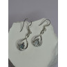 925 Sterling Silver Alexandrite Earrings Length 1.8 Inch