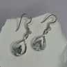 925 Sterling Silver Alexandrite Earrings Length 1.8 Inch