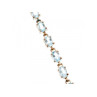 925 STERLING SILVER TOPAZ BRACELET