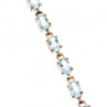 925 Sterling Silver Topaz Bracelet