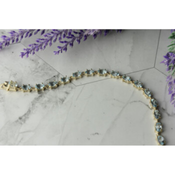 925 STERLING SILVER TOPAZ BRACELET