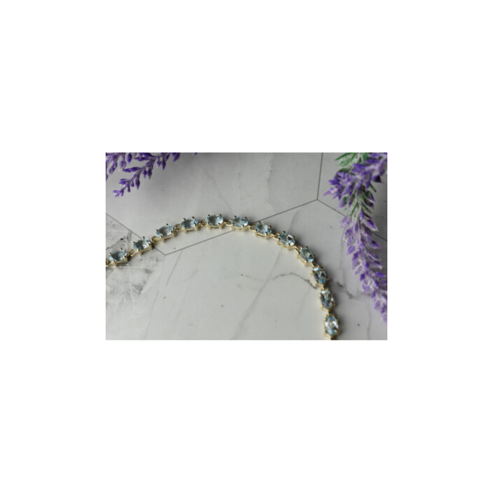 925 STERLING SILVER TOPAZ BRACELET