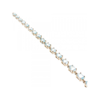 925 STERLING SILVER TOPAZ BRACELET