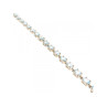 925 STERLING SILVER TOPAZ BRACELET