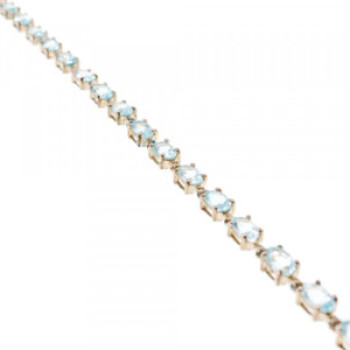 925 Sterling Silver Topaz Bracelet