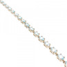 925 Sterling Silver Topaz Bracelet