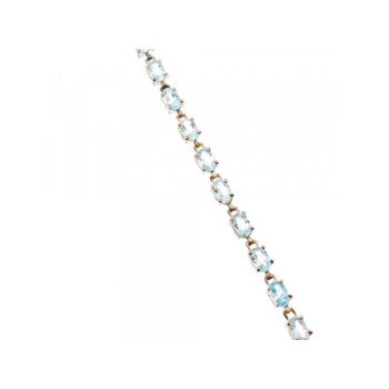 925 STERLING SILVER TOPAZ BRACELET