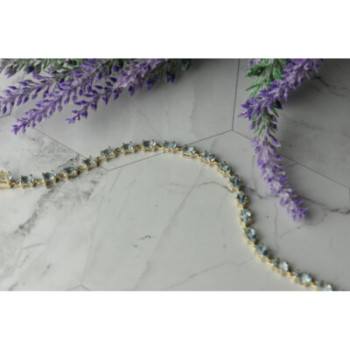 925 STERLING SILVER TOPAZ BRACELET