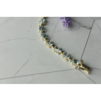 925 STERLING SILVER TOPAZ BRACELET