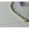 925 Sterling Silver Topaz Bracelet