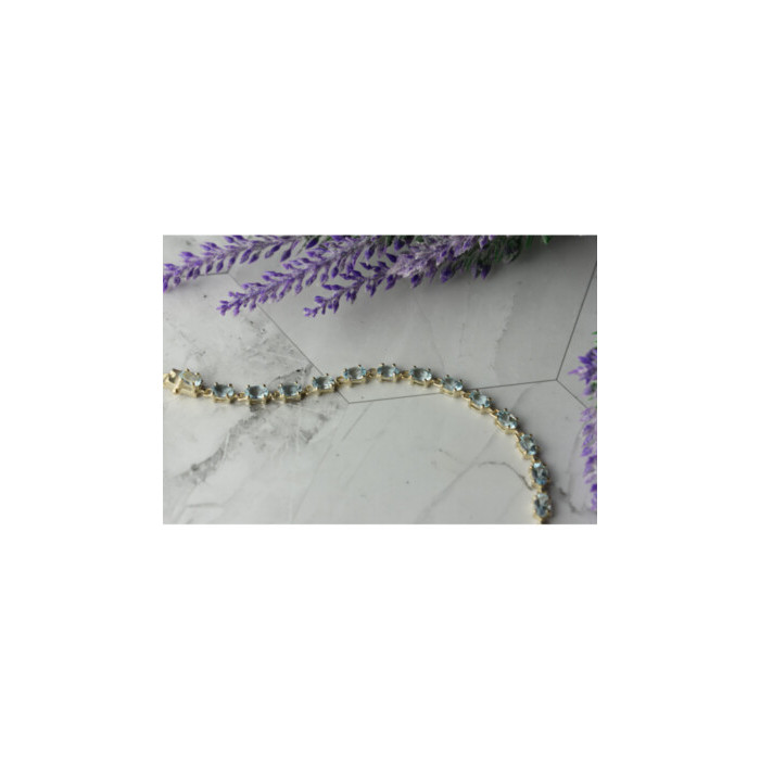 925 STERLING SILVER TOPAZ BRACELET