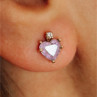 14K Yellow Gold Amethyst & Diamonds 