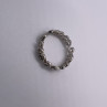 925 Sterling Silver Wave Band Ring Size 8