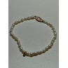 14K YELLOW GOLD BRACELET FRESHWATER PEARLS SIZE 7