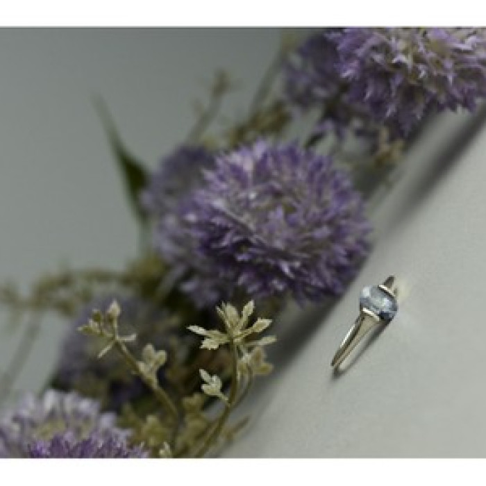 925 Sterling Silver Spinel Ring Size 9.5