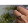 925 Sterling Silver Spinel Ring Size 9.5