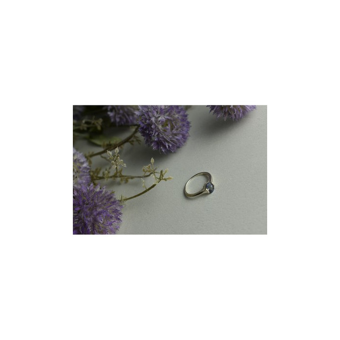 925 Sterling Silver Spinel Ring Size 9.5