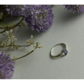 925 Sterling Silver Spinel Ring Size 9.5
