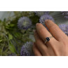 925 Sterling Silver Spinel Ring Size 9.5