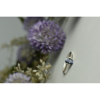 925 Sterling Silver Spinel Ring Size 9.5