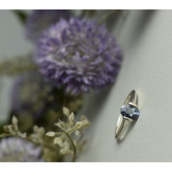 925 Sterling Silver Spinel Ring Size 9.5