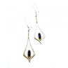 925 Sterling Silver Amethyst Earrings