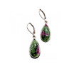 925 Sterling Silver Multicolor Jasper Earrings
