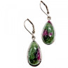 925 Sterling Silver Multicolor Jasper Earrings