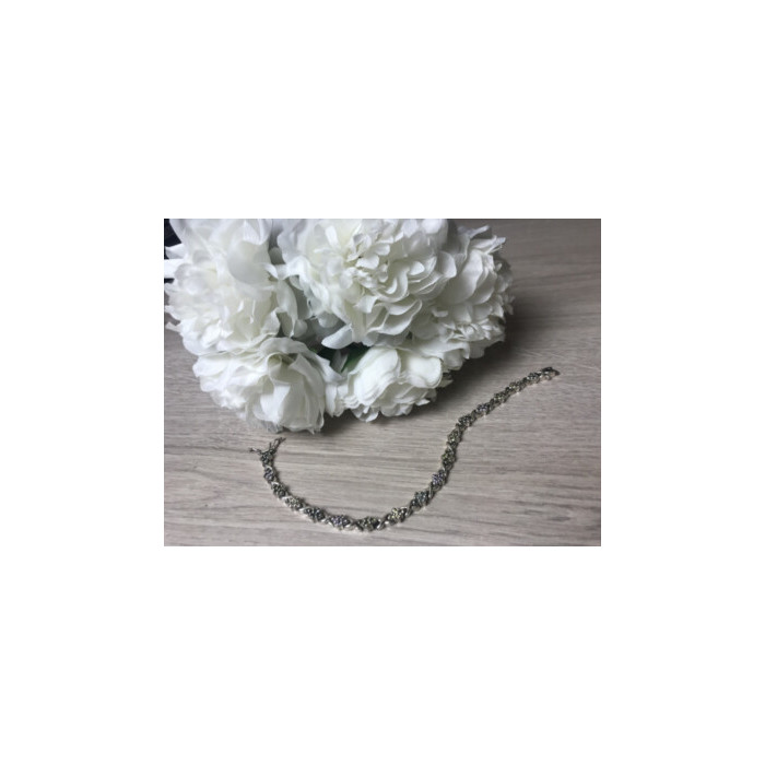 925 STERLING SILVER MULTI GEMSTONES BRACELET