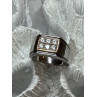 925 STERLING SILVER CZ MEN'S RING SIZE 9.5
