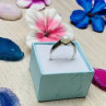 925 Sterling Silver Pearl Ring Size 8