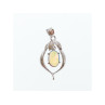 925 Sterling Silver Opal Pendant