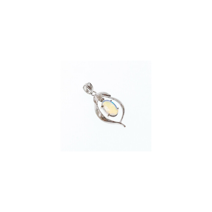 925 Sterling Silver Opal Pendant