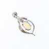 925 Sterling Silver Opal Pendant
