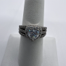 925 Sterling Silver CZ 