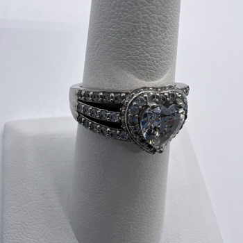 925 Sterling Silver CZ 