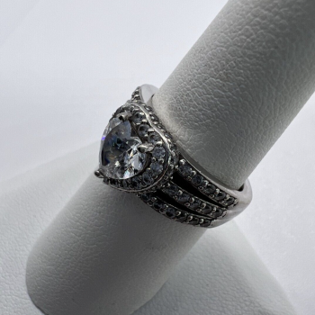 925 Sterling Silver CZ 