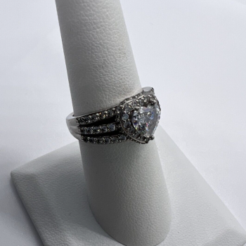 925 Sterling Silver CZ 