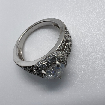 925 Sterling Silver CZ 