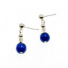 925 Sterling Silver Sodalite Earrings