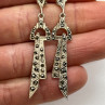 Vintage 925 Sterling Silver & Marcasites Earrings