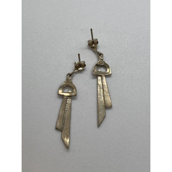 925 Sterling Silver & Marcasite Earrings