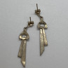 Vintage 925 Sterling Silver & Marcasites Earrings