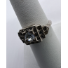 925 Sterling Silver & CZ Ring Size 7